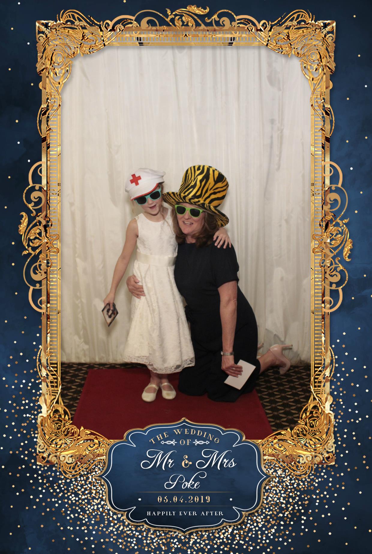 Mr & Mrs Poke | View more photos from the event at gallery.myphotoboothexperience.co.uk/u/MyPhotoBoothExperienceLtd/Mr-Mrs-Poke
